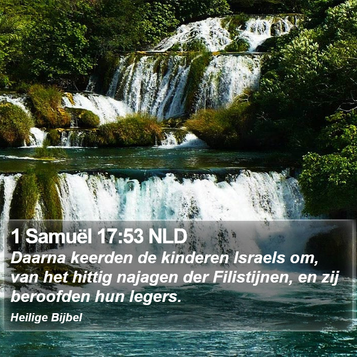 1 Samuël 17:53 NLD Bible Study