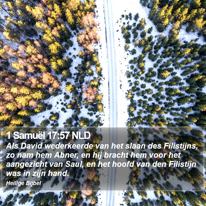 1 Samuël 17:57 NLD Bible Study