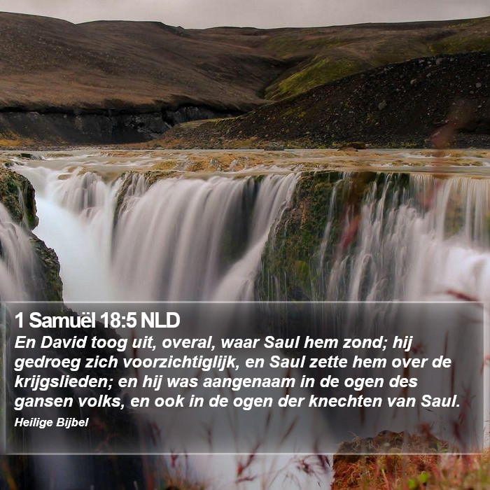 1 Samuël 18:5 NLD Bible Study