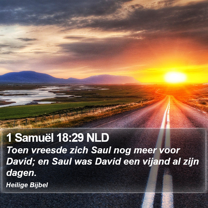 1 Samuël 18:29 NLD Bible Study