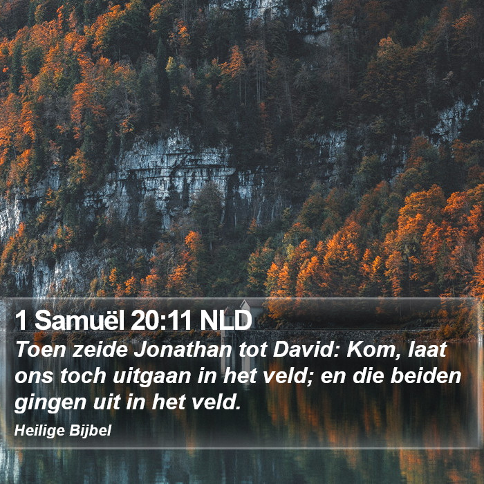 1 Samuël 20:11 NLD Bible Study