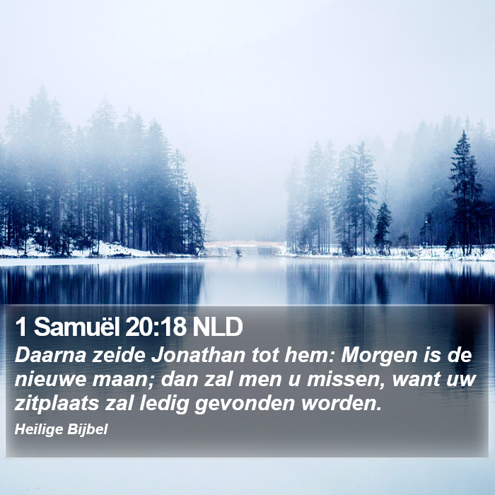 1 Samuël 20:18 NLD Bible Study