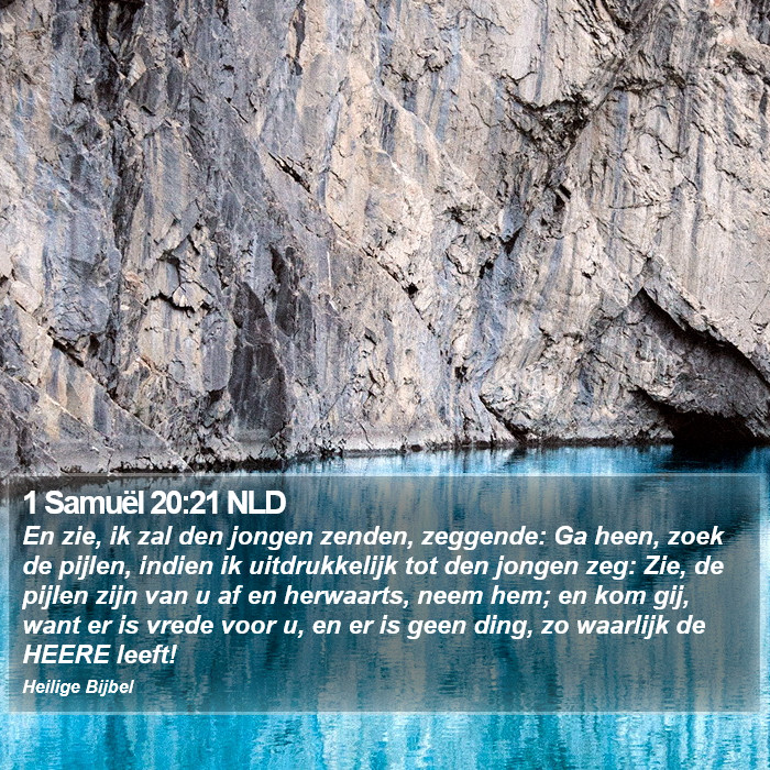 1 Samuël 20:21 NLD Bible Study