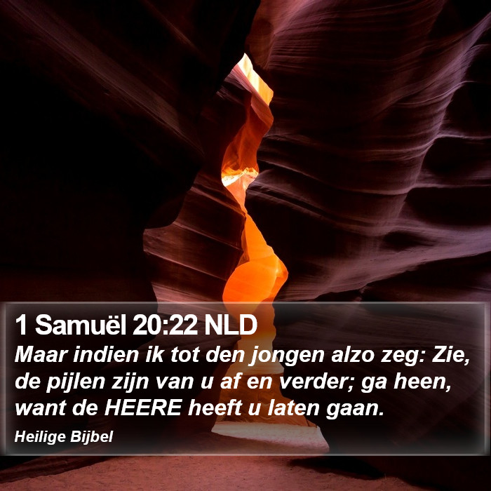 1 Samuël 20:22 NLD Bible Study