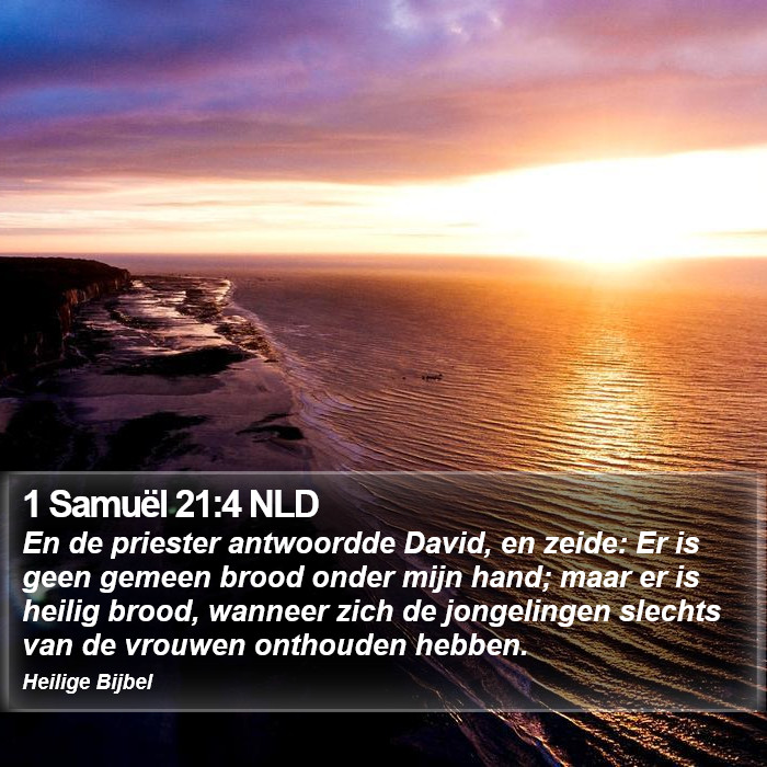 1 Samuël 21:4 NLD Bible Study