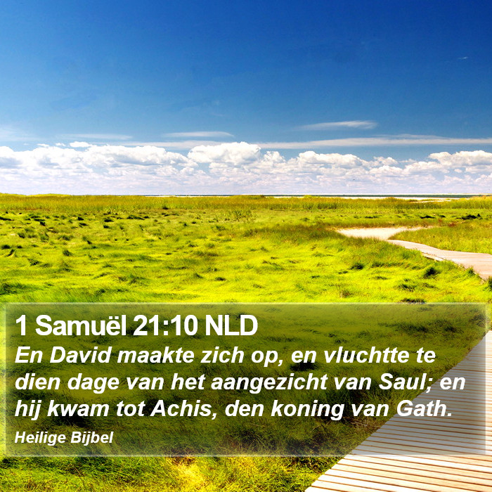 1 Samuël 21:10 NLD Bible Study