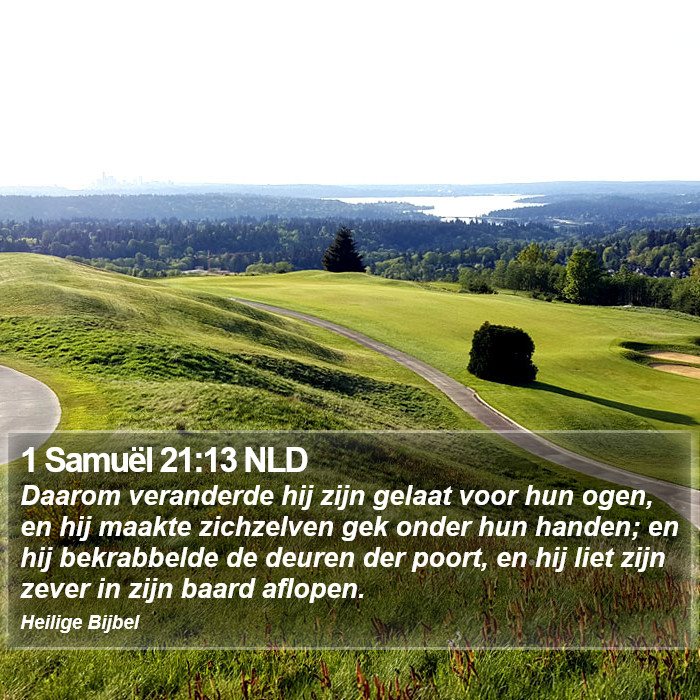 1 Samuël 21:13 NLD Bible Study