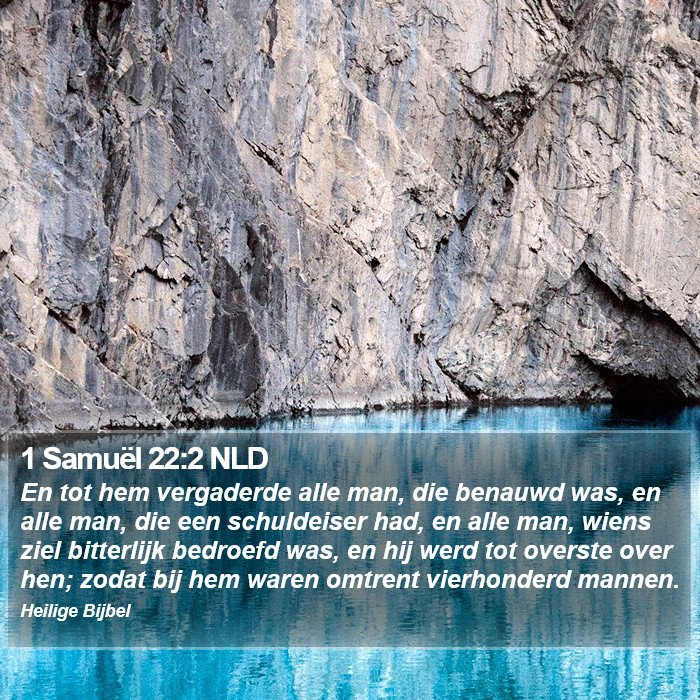 1 Samuël 22:2 NLD Bible Study