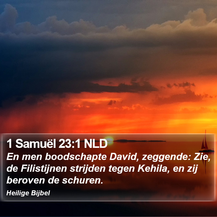 1 Samuël 23:1 NLD Bible Study