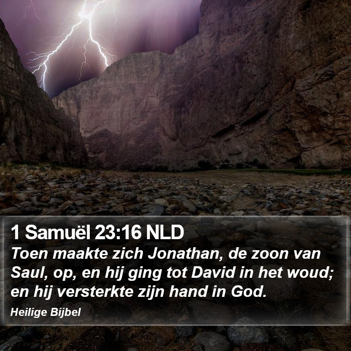 1 Samuël 23:16 NLD Bible Study