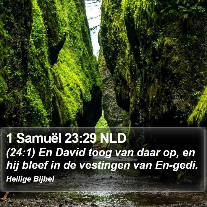 1 Samuël 23:29 NLD Bible Study