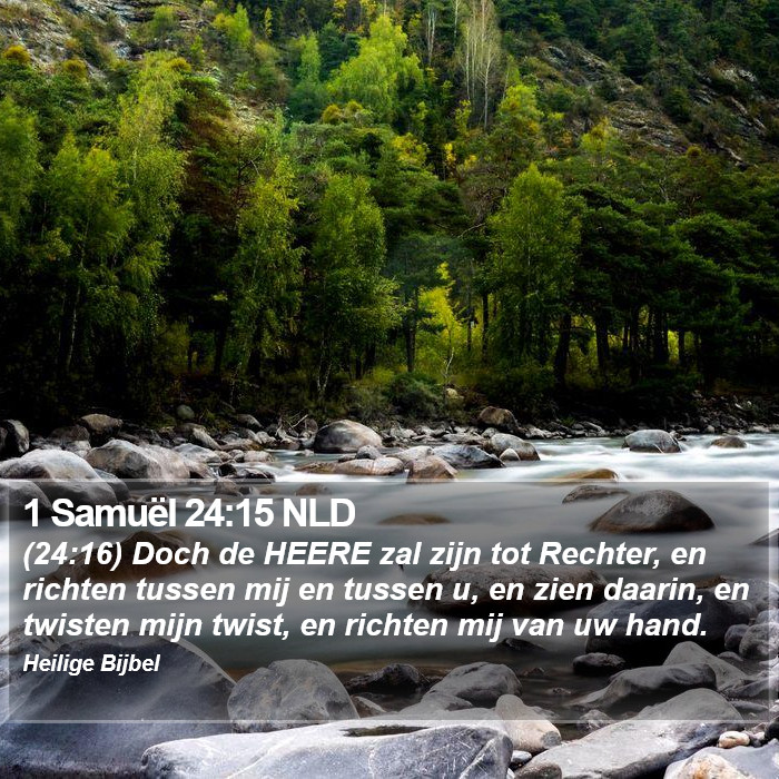 1 Samuël 24:15 NLD Bible Study