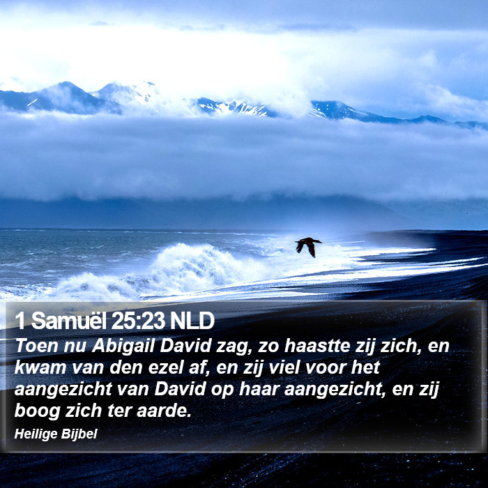 1 Samuël 25:23 NLD Bible Study