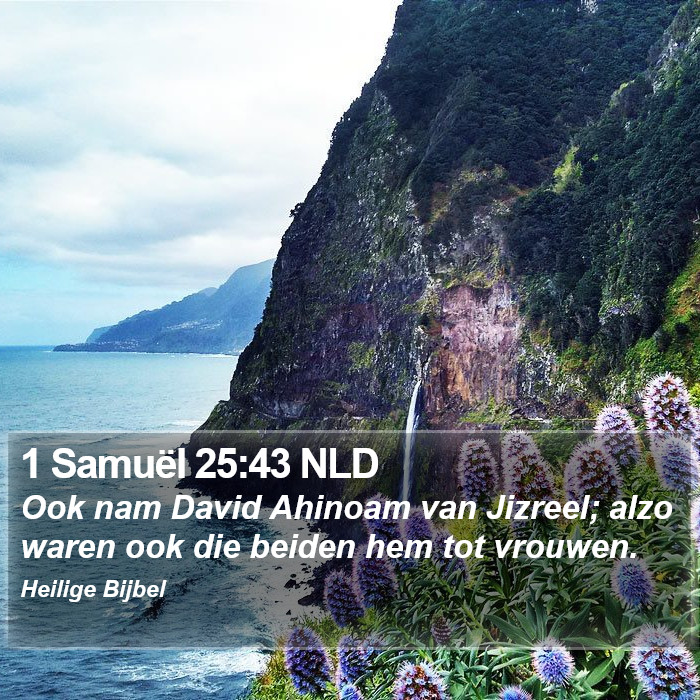 1 Samuël 25:43 NLD Bible Study