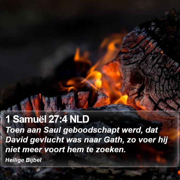 1 Samuël 27:4 NLD Bible Study