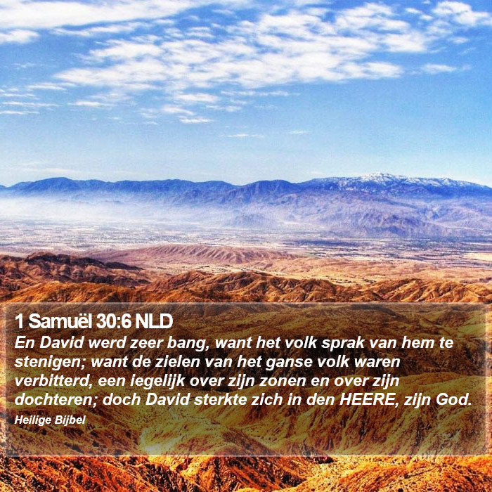 1 Samuël 30:6 NLD Bible Study