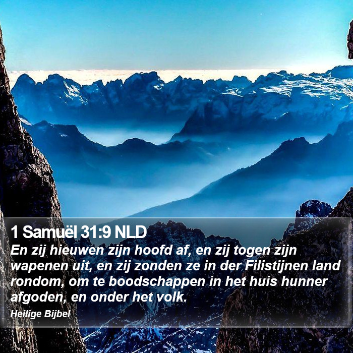 1 Samuël 31:9 NLD Bible Study