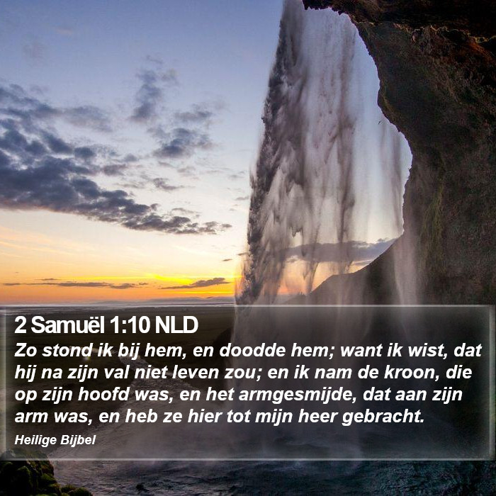 2 Samuël 1:10 NLD Bible Study