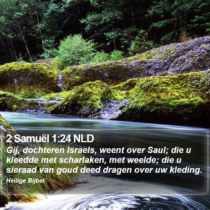 2 Samuël 1:24 NLD Bible Study