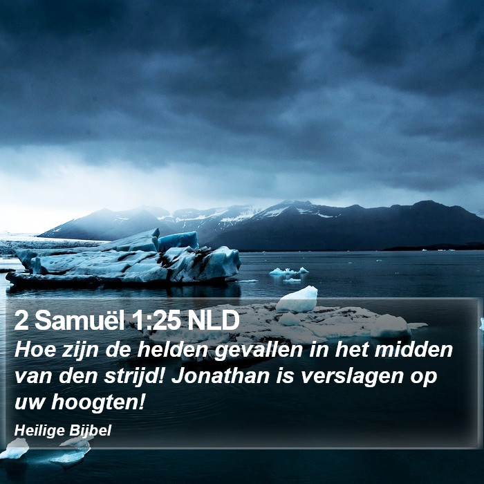 2 Samuël 1:25 NLD Bible Study