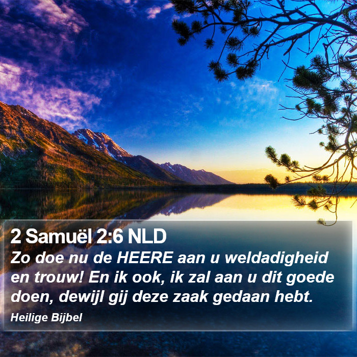 2 Samuël 2:6 NLD Bible Study
