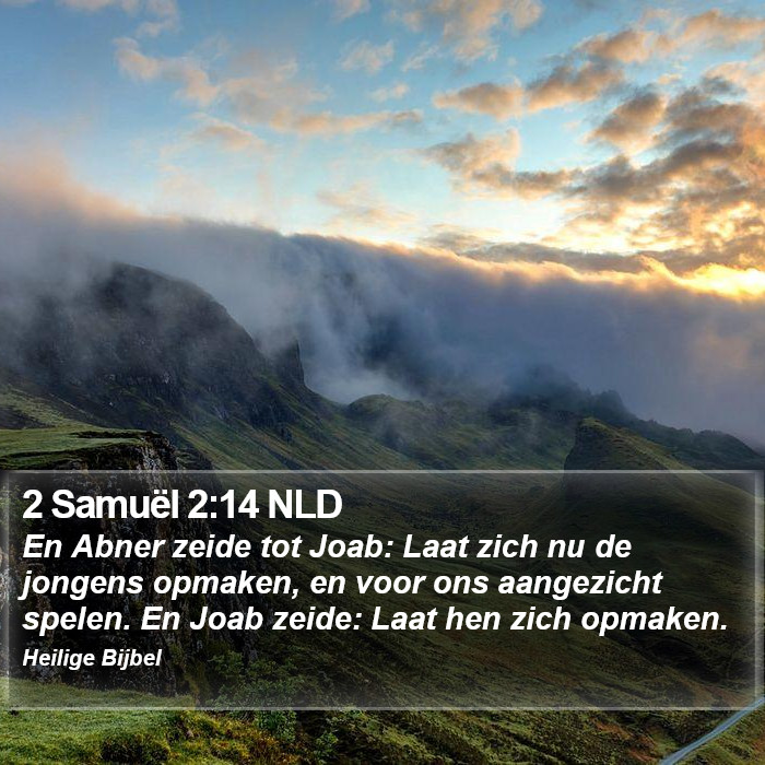 2 Samuël 2:14 NLD Bible Study