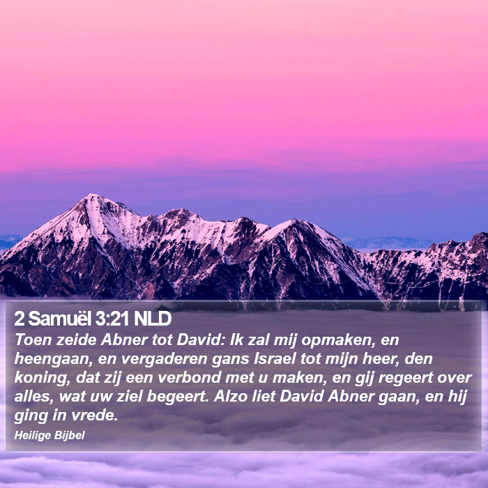 2 Samuël 3:21 NLD Bible Study