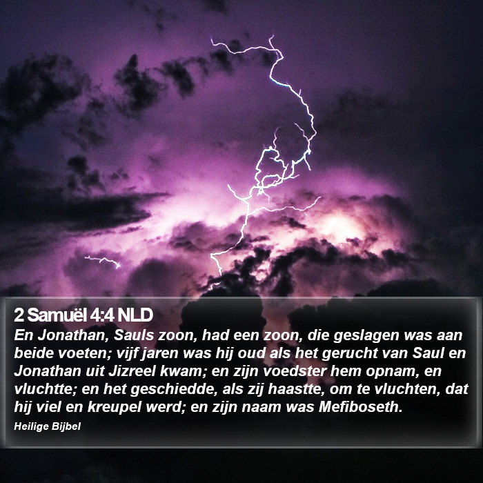 2 Samuël 4:4 NLD Bible Study