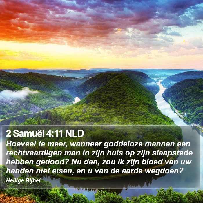 2 Samuël 4:11 NLD Bible Study