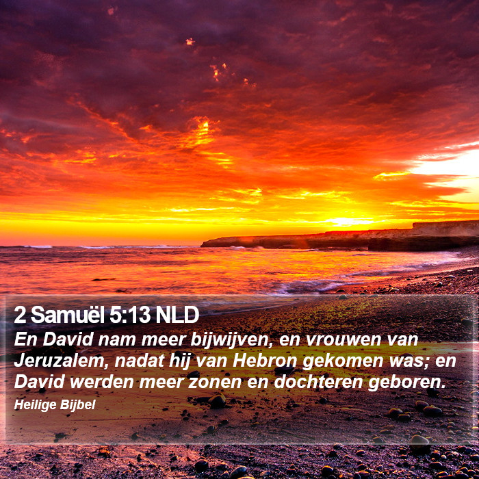 2 Samuël 5:13 NLD Bible Study