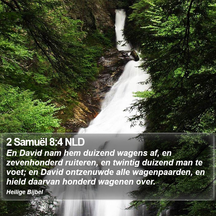 2 Samuël 8:4 NLD Bible Study