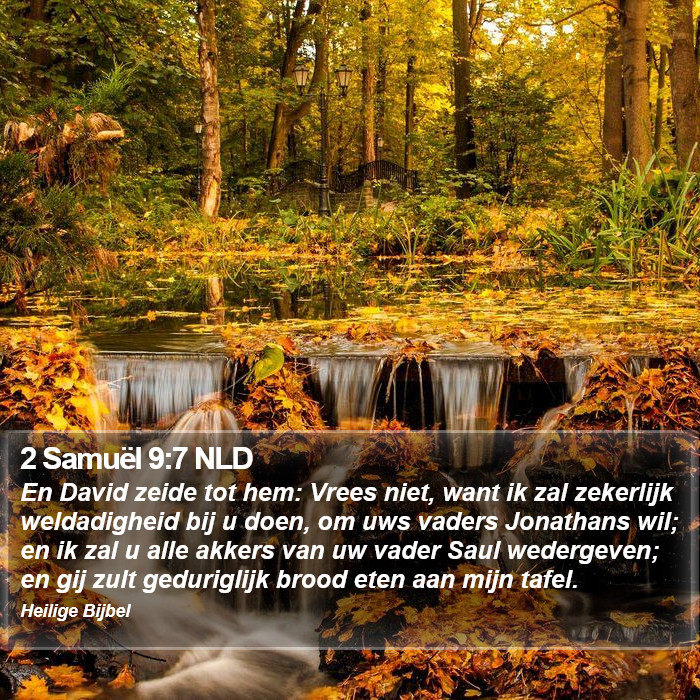 2 Samuël 9:7 NLD Bible Study
