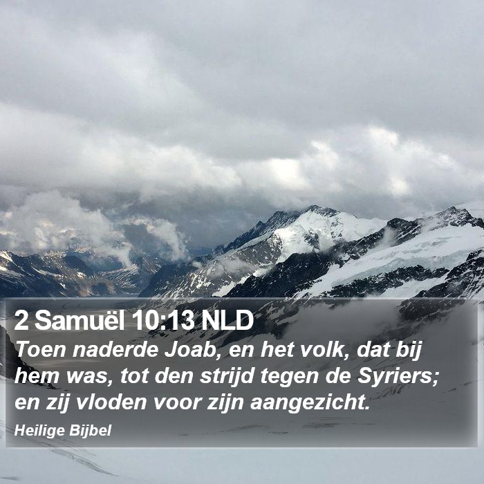 2 Samuël 10:13 NLD Bible Study