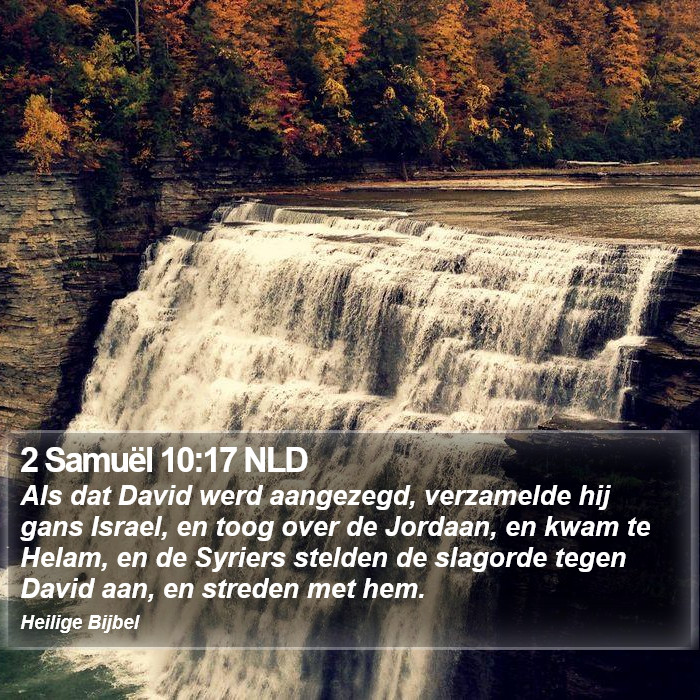 2 Samuël 10:17 NLD Bible Study
