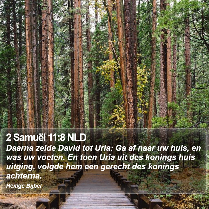 2 Samuël 11:8 NLD Bible Study