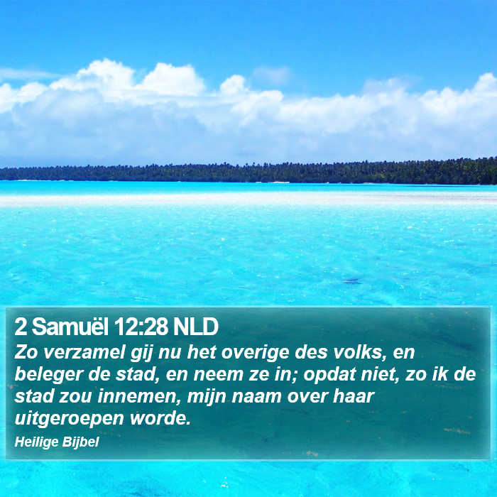 2 Samuël 12:28 NLD Bible Study