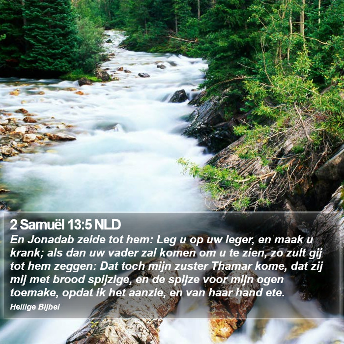 2 Samuël 13:5 NLD Bible Study