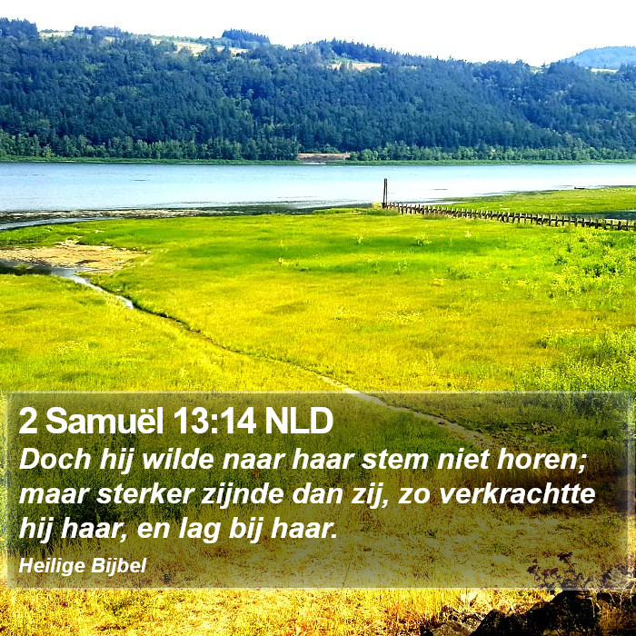 2 Samuël 13:14 NLD Bible Study