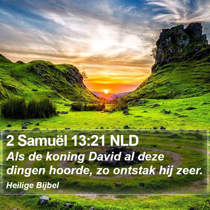 2 Samuël 13:21 NLD Bible Study