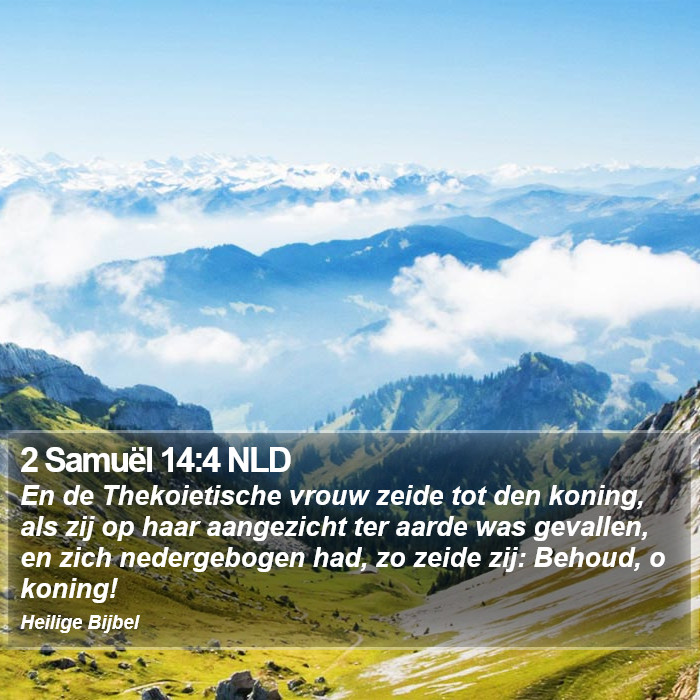 2 Samuël 14:4 NLD Bible Study