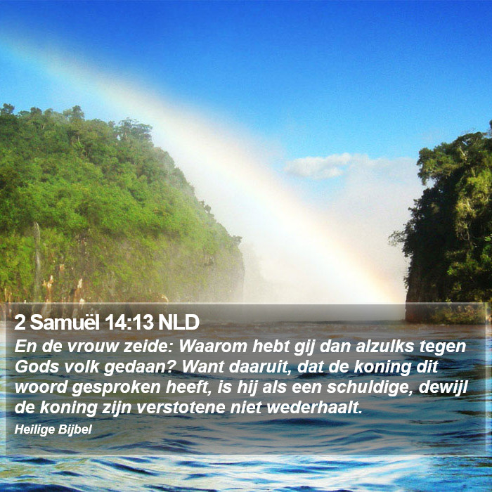 2 Samuël 14:13 NLD Bible Study