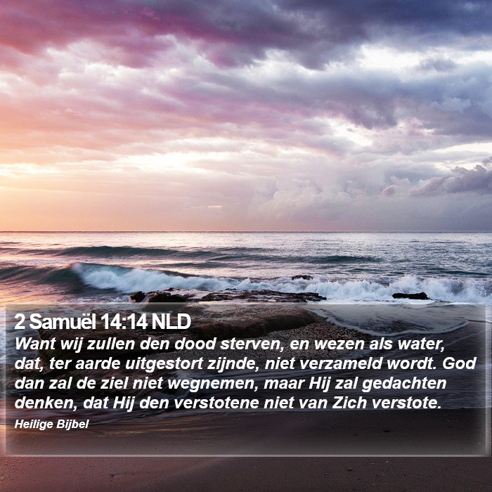 2 Samuël 14:14 NLD Bible Study