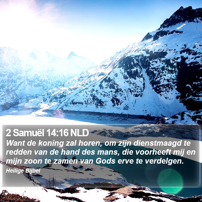 2 Samuël 14:16 NLD Bible Study