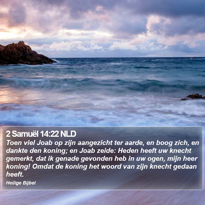 2 Samuël 14:22 NLD Bible Study