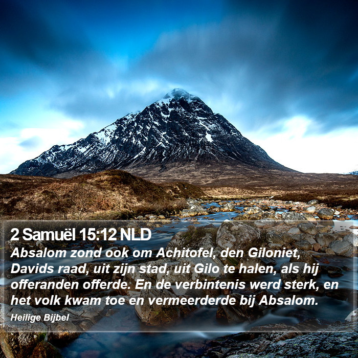 2 Samuël 15:12 NLD Bible Study