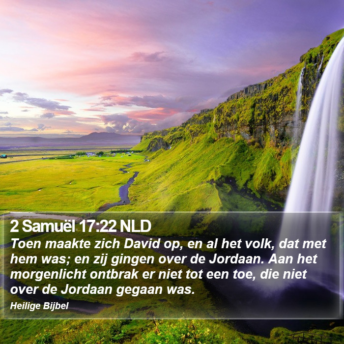 2 Samuël 17:22 NLD Bible Study
