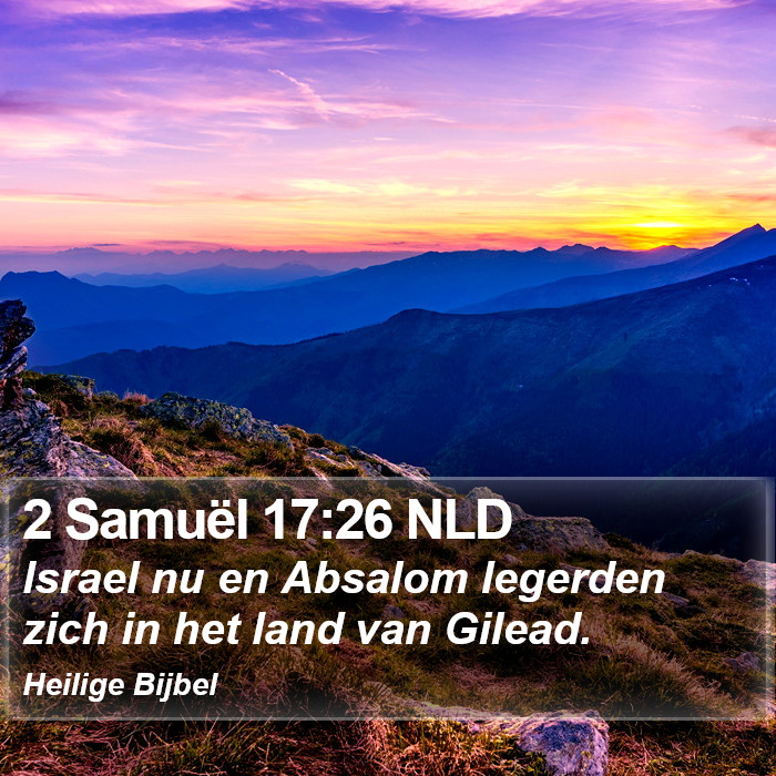 2 Samuël 17:26 NLD Bible Study