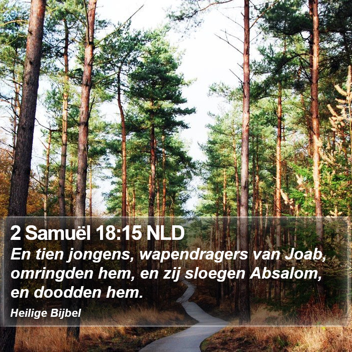 2 Samuël 18:15 NLD Bible Study