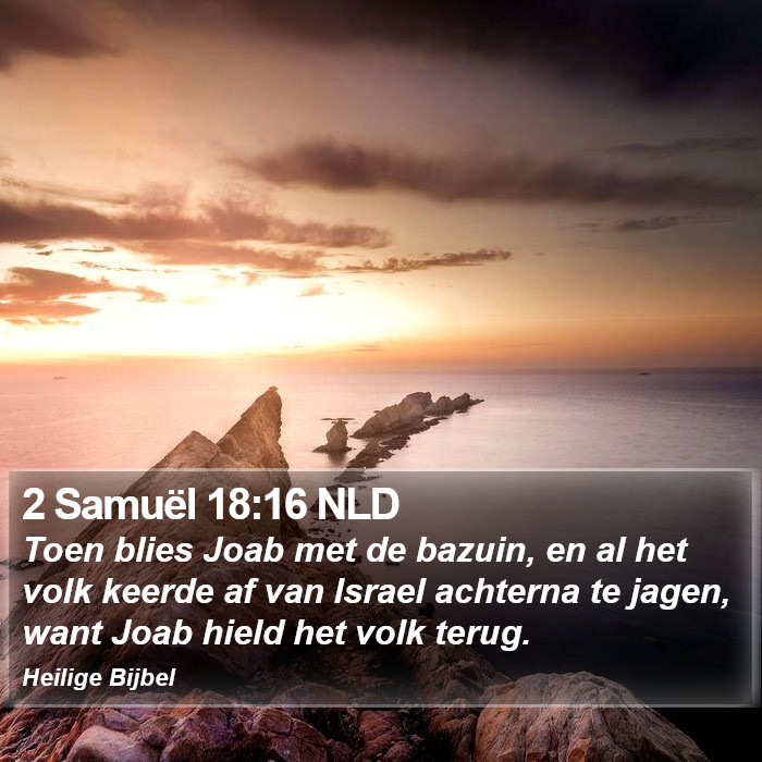 2 Samuël 18:16 NLD Bible Study