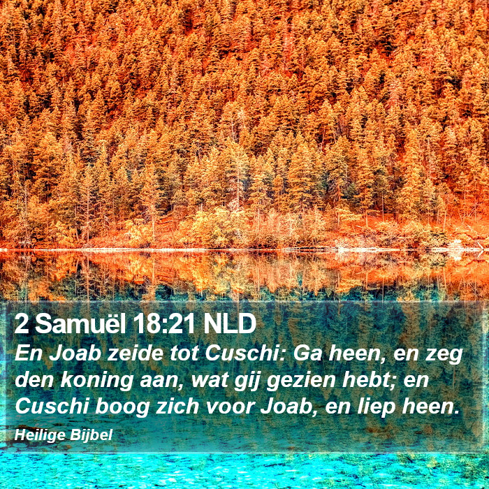 2 Samuël 18:21 NLD Bible Study